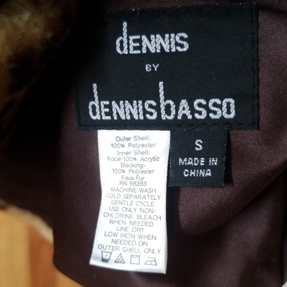 🐆NWOT Dennis Basso Reversable Faux Fur Jacket - Picture 6 of 8